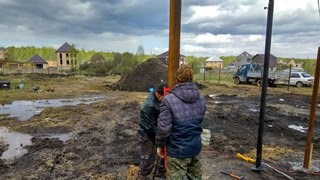 Заказать монтаж винтовых свай в Усть-Кут - цена под ключ с доставкой от 1845 шт