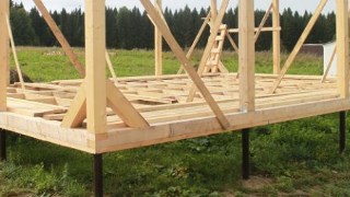 Сарай на винтовых сваях или хозблок на сваях Усть-Кут цена от 2511 руб. / шт.