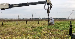 Установка винтовых свай Усть-Кут цена от 3074 руб.