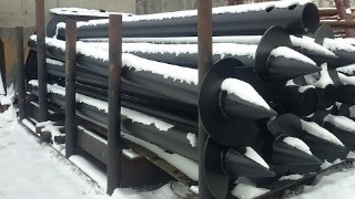 Винтовые сваи диаметром 73 мм Усть-куте цена от 1332 руб.